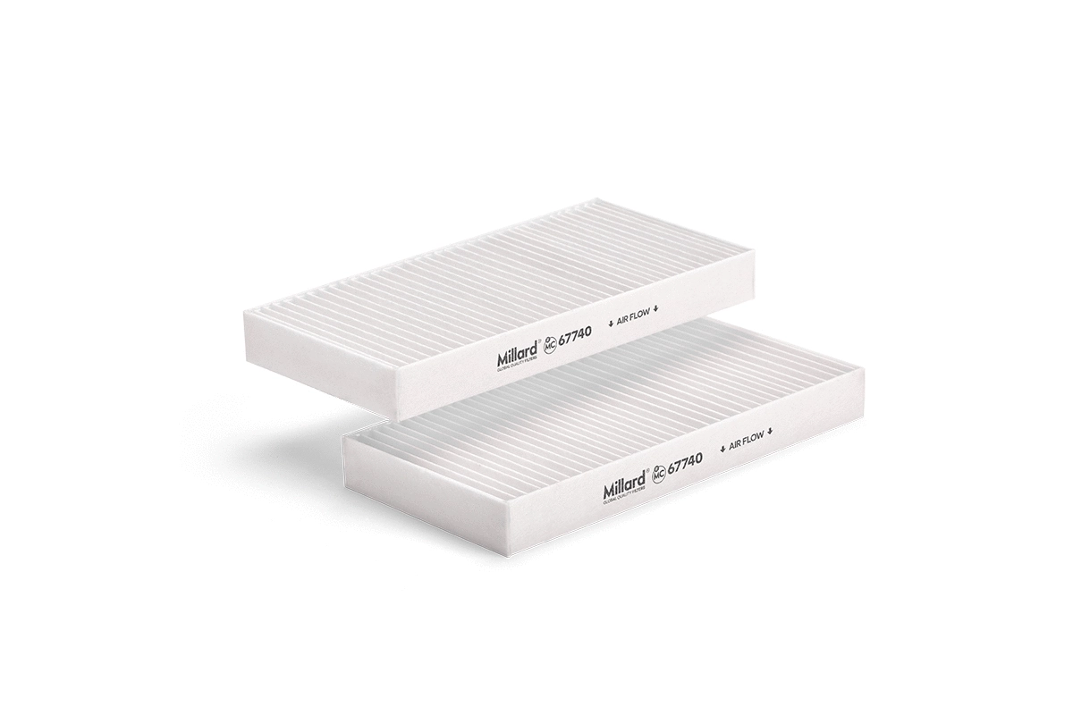 Filtre, air de l'habitacle MILLARD FILTERS MC-67740