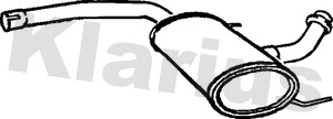 Silencieux central KLARIUS 220469