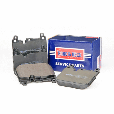 Kit de plaquettes de frein, frein à disque BORG & BECK BBP2878