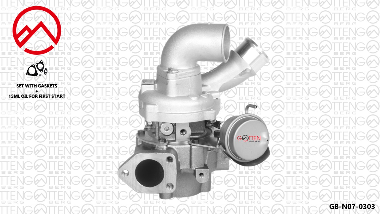 Turbocompresseur, suralimentation OES PARTS GB-N07-0303