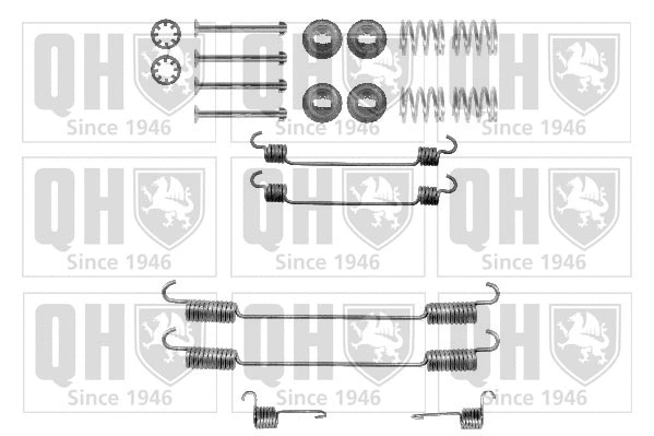 Kit d'accessoires, mâchoire de frein QUINTON HAZELL BFK390