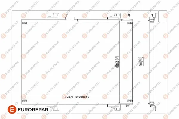 Condenseur, climatisation EUROREPAR 1610163280
