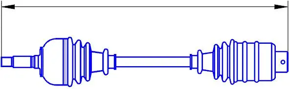Arbre de transmission SERCORE 22831