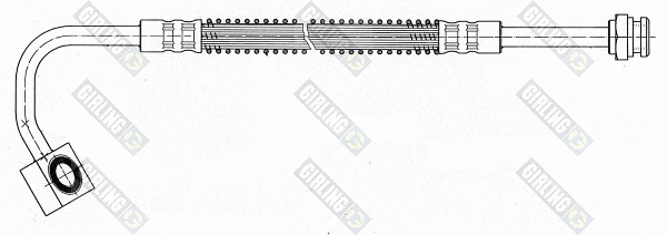 Flexible de frein GIRLING 9004451