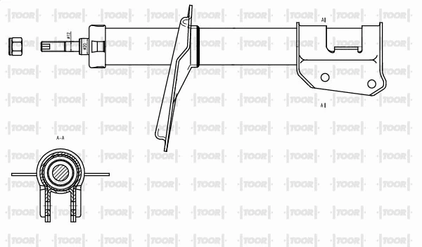 Amortisseur TOOR SG10150