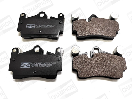 Kit de plaquettes de frein, frein à disque CHAMPION 573227CH