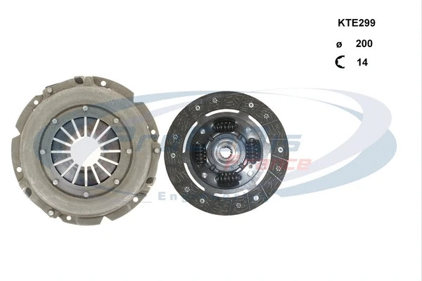 Kit d'embrayage PROCODIS FRANCE KTE299