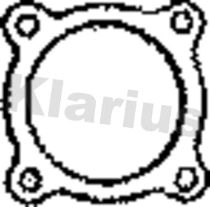 Joint, tuyau d'échappement KLARIUS 410323