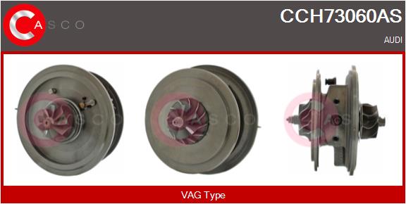Groupe carter, turbocompresseur CASCO CCH73060AS
