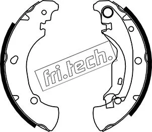 Jeu de mâchoires de frein fri.tech. 1034.100