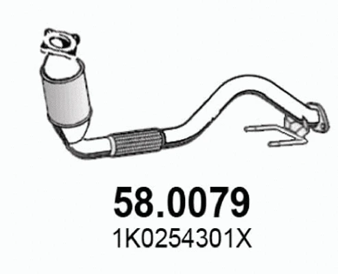 Catalyseur ASSO 58.0079