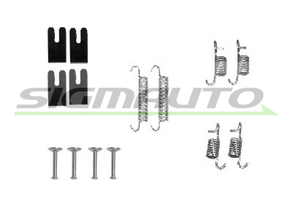 Kit d'accessoires, mâchoire de frein SIGMAUTO SK0850