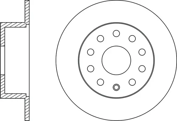 Disque de frein FIT FR0731