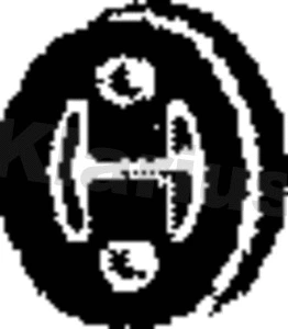 Support, silencieux KLARIUS 420255