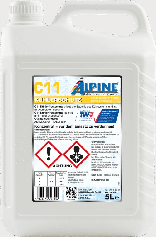 Antigel ALPINE 0101142