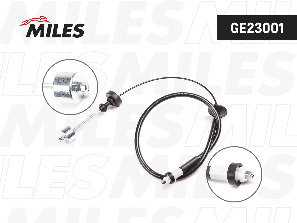 Tirette à câble, commande d'embrayage MILES GE23001