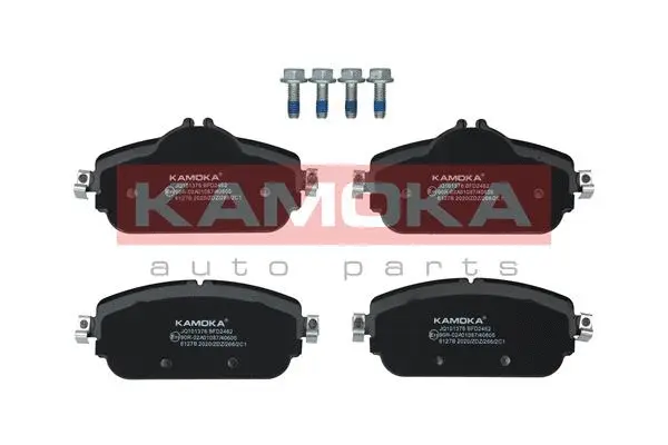 Kit de plaquettes de frein, frein à disque KAMOKA JQ101376