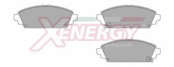 Kit de plaquettes de frein, frein à disque AP XENERGY X40768