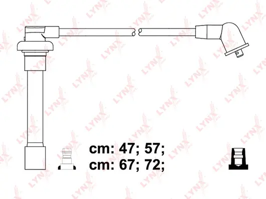 Kit de câbles d'allumage LYNXAUTO SPC3415