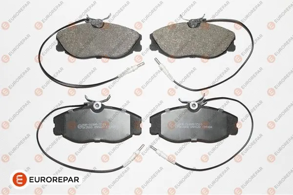 Kit de plaquettes de frein, frein à disque EUROREPAR 1617254180