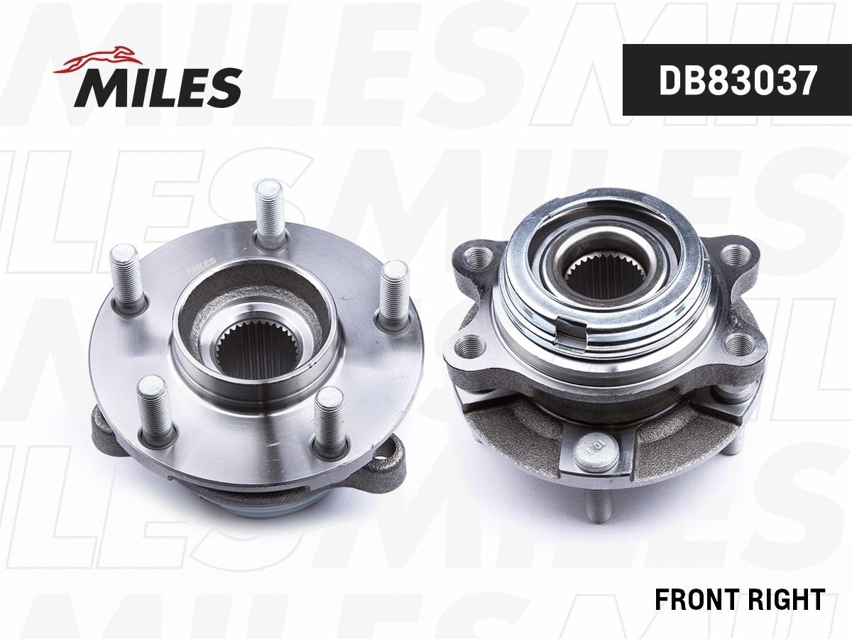 Kit de roulements de roue MILES DB83037