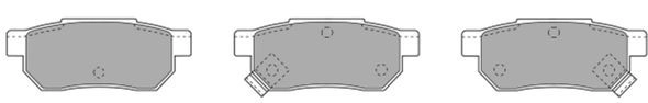 Kit de plaquettes de frein, frein à disque FREMAX FBP-0663