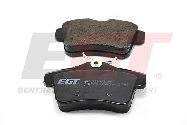 Kit de plaquettes de frein, frein à disque EGT 322063cEGT