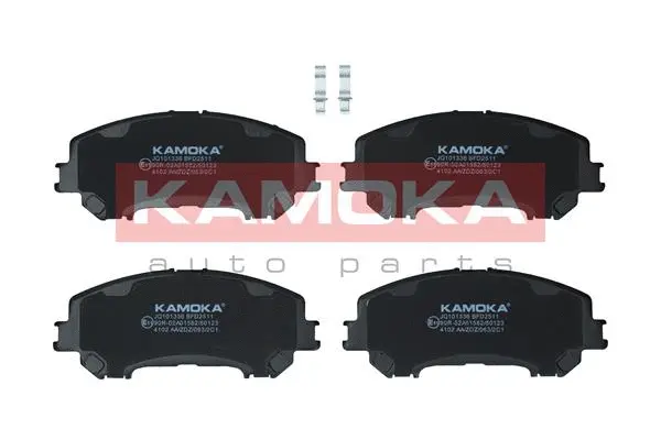 Kit de plaquettes de frein, frein à disque KAMOKA JQ101336