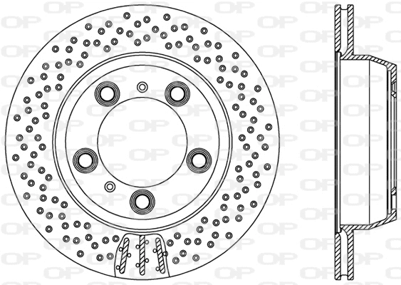 Disque de frein OPEN PARTS BDR2502.25