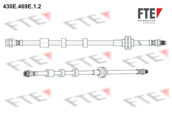 Flexible de frein FTE 9240617