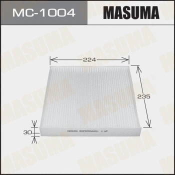 Filtre, air de l'habitacle MASUMA MC-1004