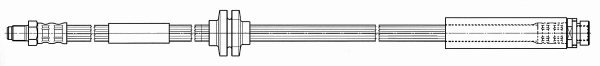 Flexible de frein CEF 512319