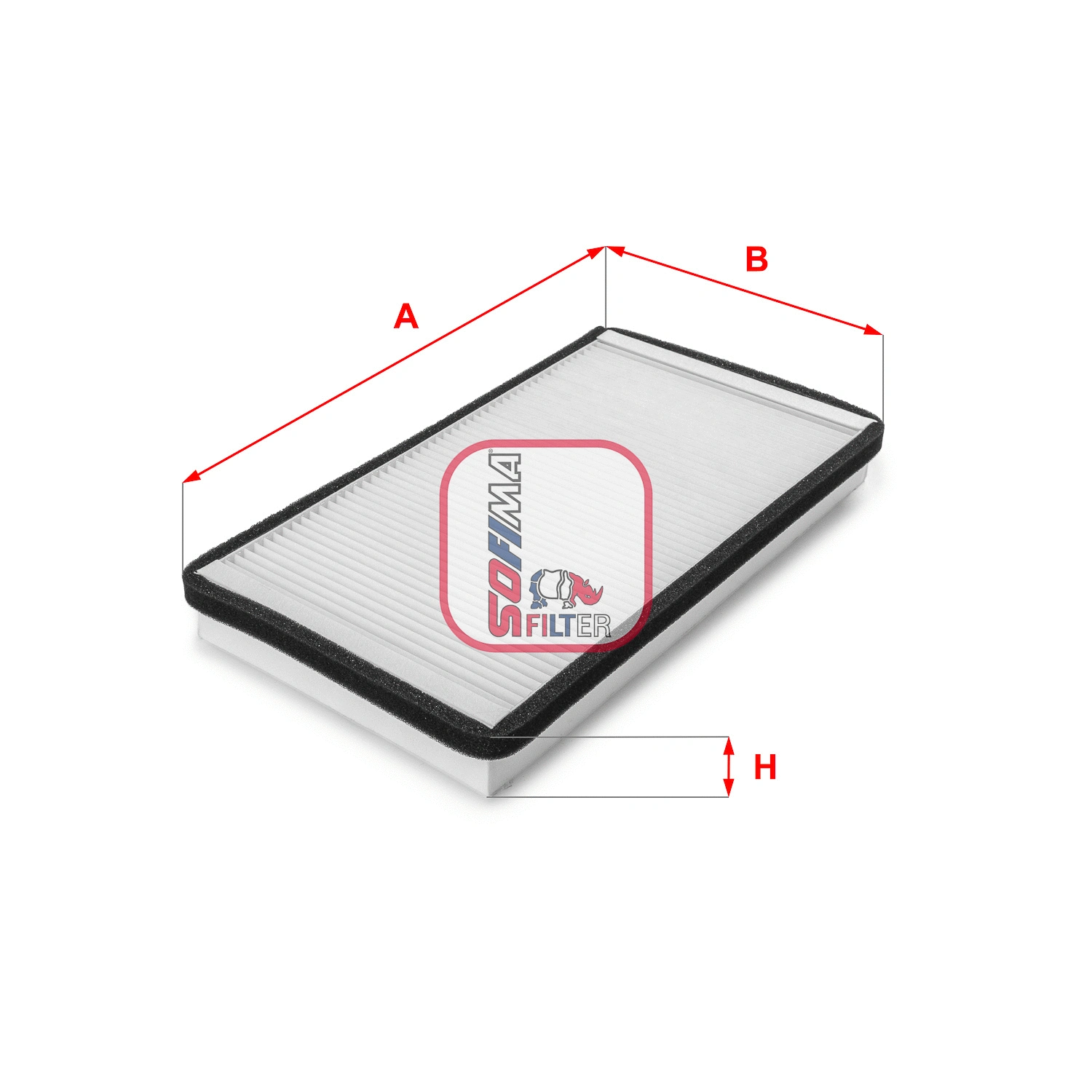 Filtre, air de l'habitacle SOFIMA S 3028 C