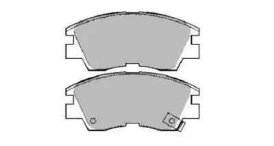 Kit de plaquettes de frein, frein à disque AISIN ASN-2310