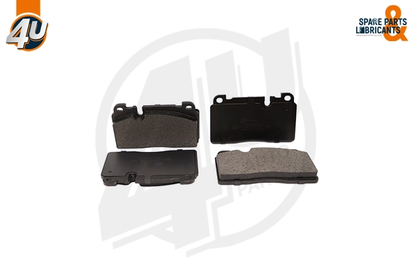 Kit de plaquettes de frein, frein à disque 4U Autoparts 22543VV