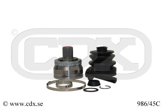Jeu de joints, arbre de transmission CDX 986/45C