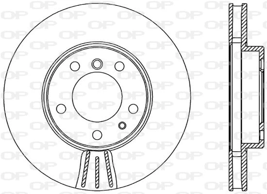 Disque de frein OPEN PARTS BDR1926.20