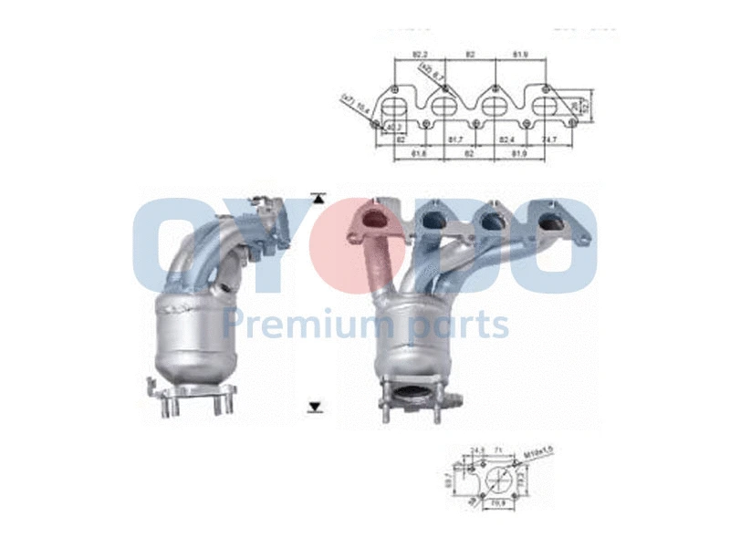 Catalyseur Oyodo 10N0025-OYO