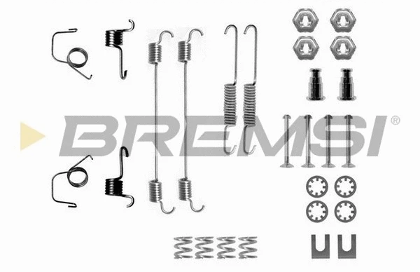 Kit d'accessoires, mâchoire de frein BREMSI SK0617