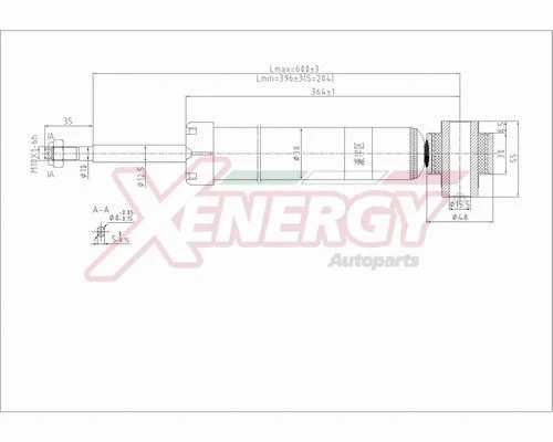 Amortisseur AP XENERGY X814341