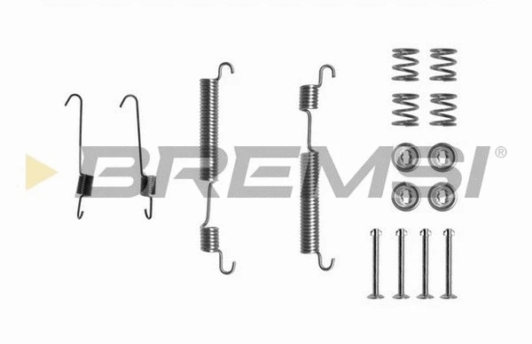 Kit d'accessoires, mâchoire de frein BREMSI SK0822
