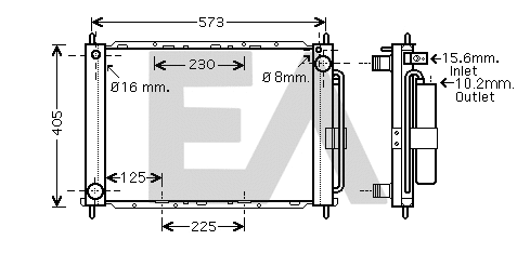 Module de refroidissement EACLIMA 38F60003