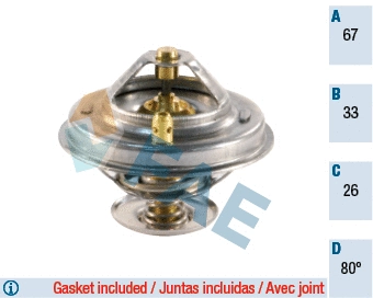 Thermostat, liquide de refroidissement FAE 5307280