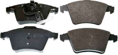 Kit de plaquettes de frein, frein à disque DENCKERMANN B111113