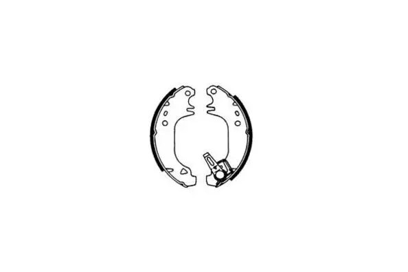 Jeu de mâchoires de frein E.T.F. 09-0425