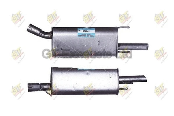 Tuyau d'échappement GT Exhausts GGM117T