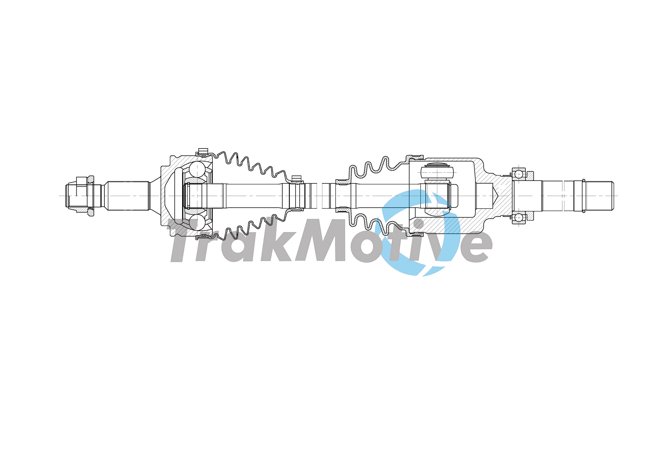Arbre de transmission TrakMotive 30-2035