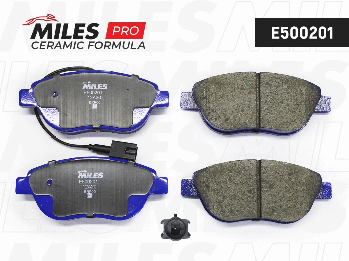 Kit de plaquettes de frein, frein à disque MILES E500201