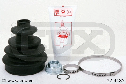 Jeu de joints-soufflets, arbre de commande CDX 22-4486