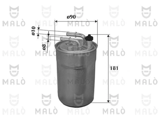 Filtre à carburant AKRON-MALÒ 1520069